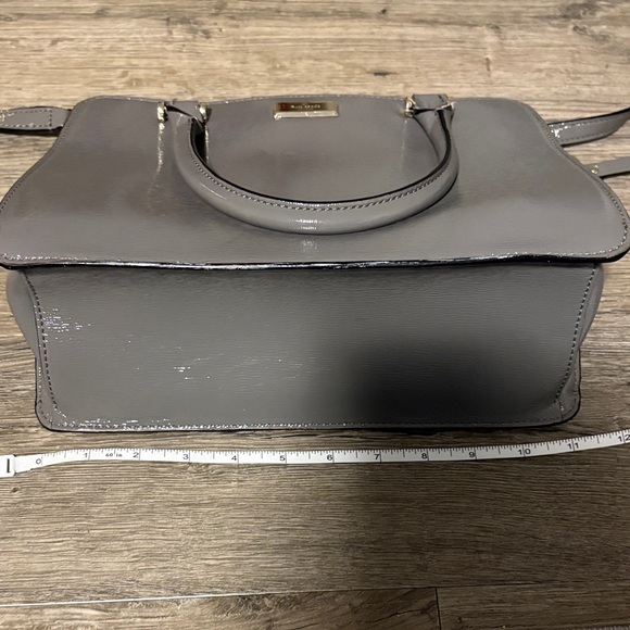 Kate Spade Gray Bixby Place Lise Satchel Handbag